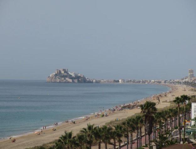 Moderno Atico Loft En Peniscola Centro, Cerca De La Playa Y El Castillo Papa Luna公寓 外观 照片